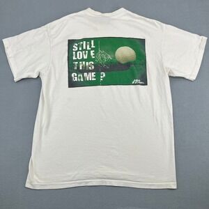 Vintage No Fear Golf T-Shirt Mens XL White Still Love This Game Graphic 90s USA